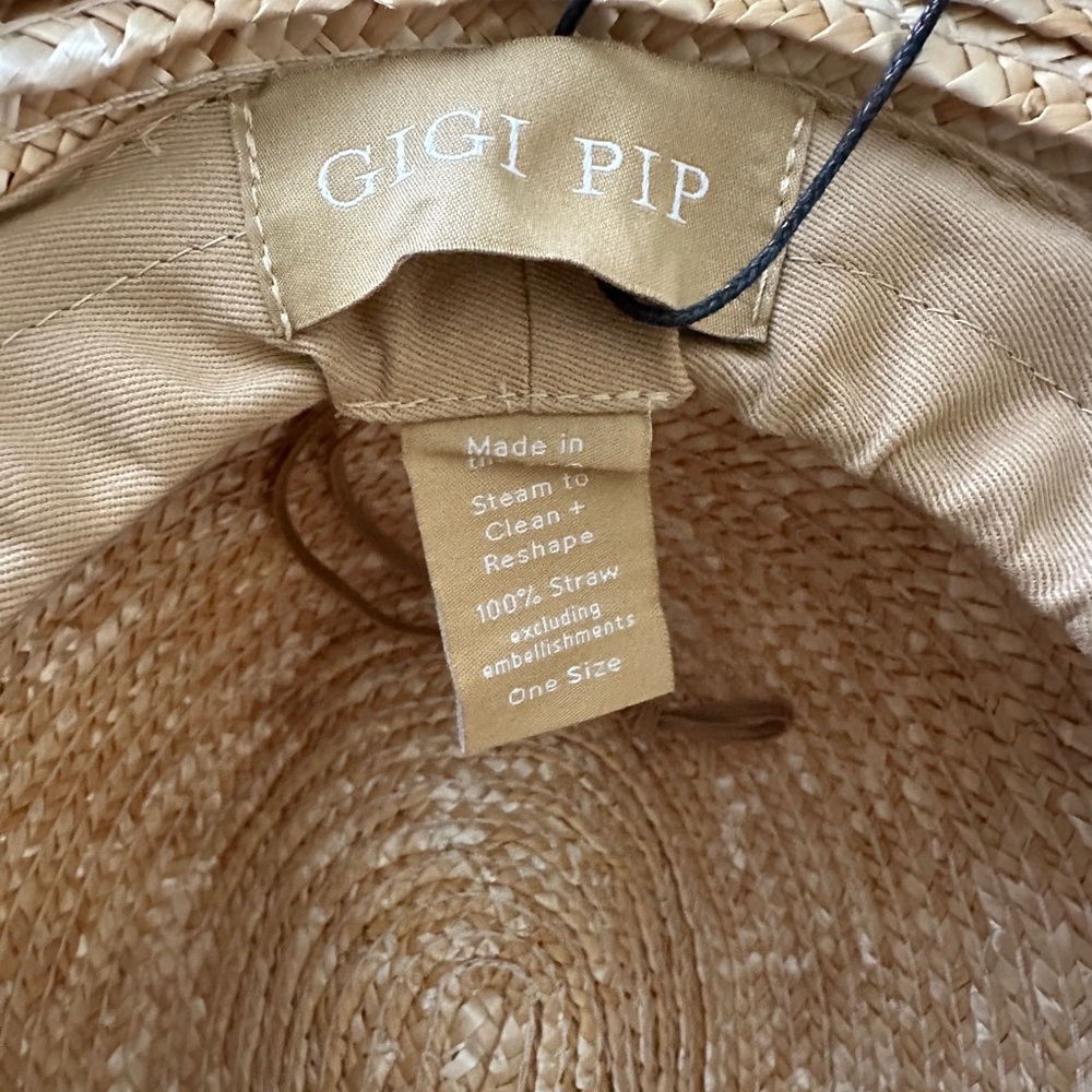Brand new Gigi Pip wide brim sun hat! - Picture 3 of 5